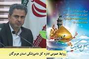 مدیرکل دامپزشکی استان هرمزگان، همزمان با سالروز ولادت با سعادت کریمه ی اهل بیت حضرت فاطمه معصومه (س) و روز دختر، طی پیامی؛ آغاز دهه کرامت را، تبریک گفت